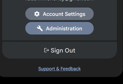 Immich administration settings for external libraries